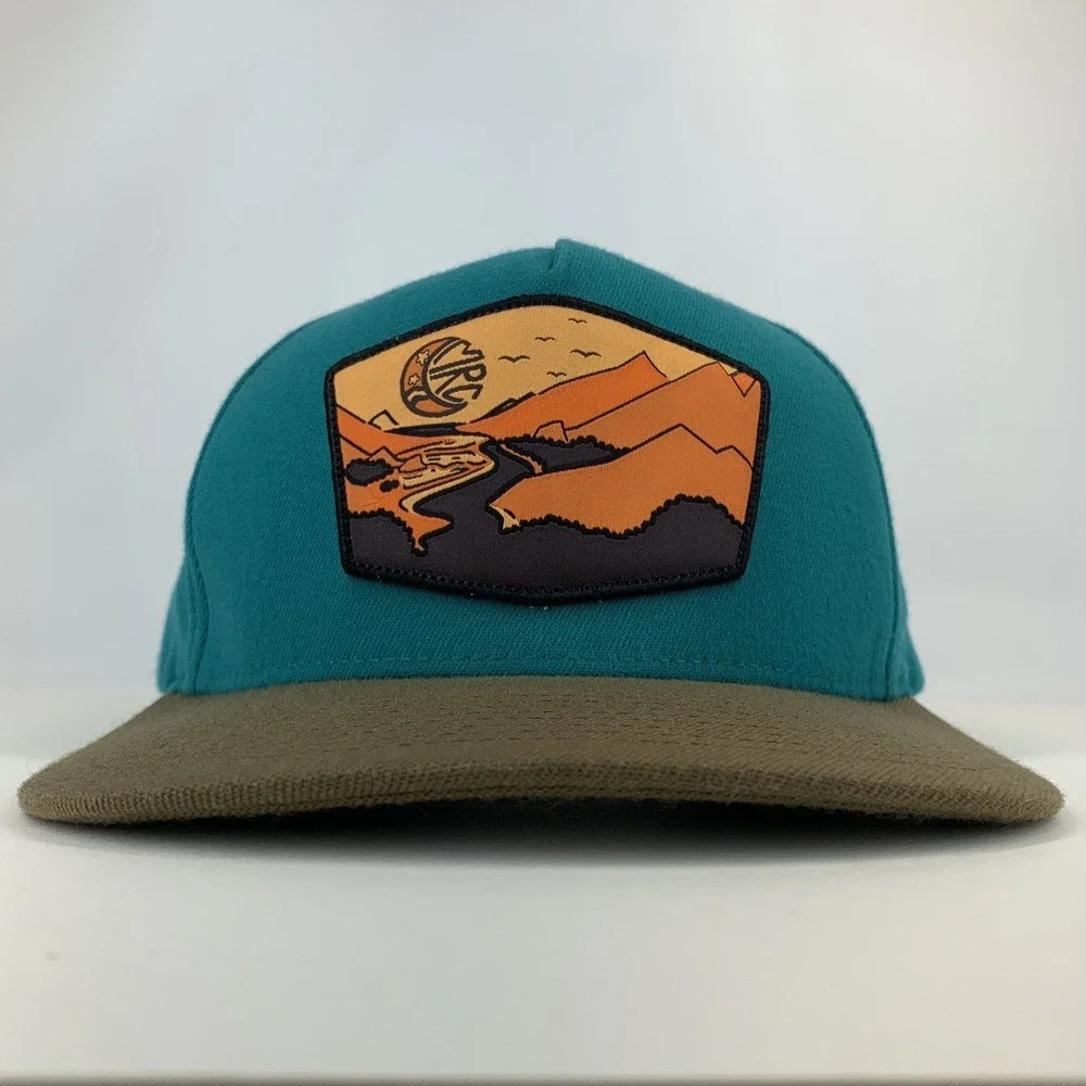 Hooey Midnight River Choir Hat MRC Turquoise Adjustable Snapback Baseball Cap